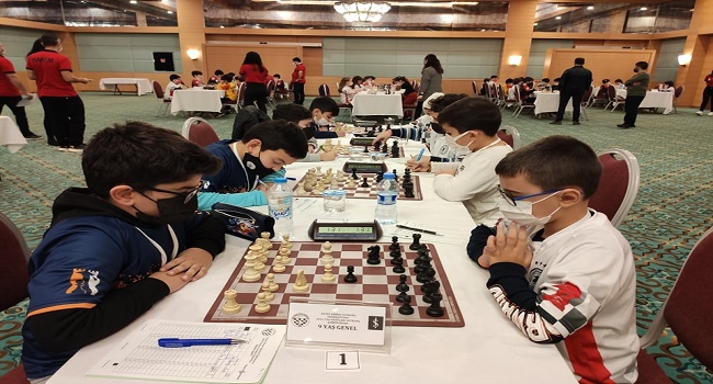 Yaş Grupları Satranç Şampiyonası sona erdi