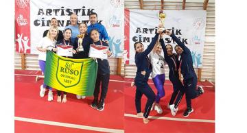 Ruso kızları, Türkiye üçüncülüğünü kıl payı kaçırdı