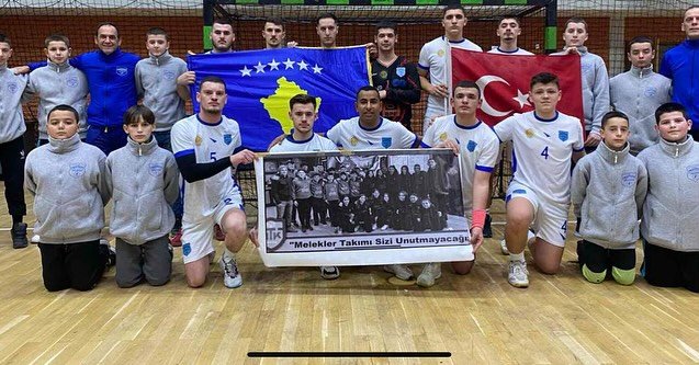 Kosovalı hentbolcular, Şampiyon Melekleri andı