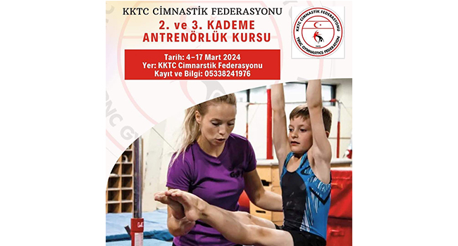 Cimnastik Federasyonu, 2 antrenörlük kursu düzenleyecek