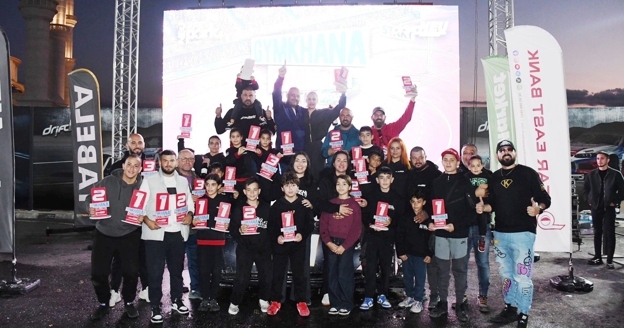 Gymkhana heyecanı zirve yaptı