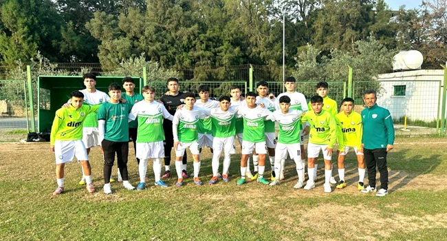 U17 Bölgesel Ligde sonuçlar