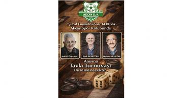 Akçay’da zarlar köyün değerleri anısına atılacak