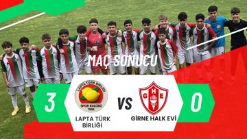 LAPTA’NIN İLK GALİBİYETİ GİRNE’DEN