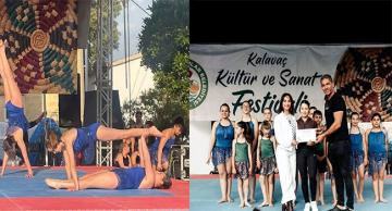 Özle Türkel Sosyal Aktivite Merkezi Cimnastik Grubu, Kalavaç’ı Coşturdu