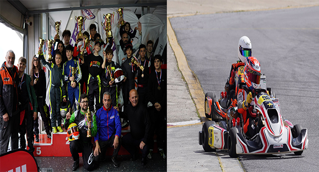 Kartingde ilk şampiyonlar belirlendi