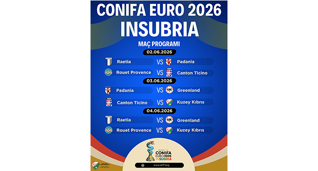 MİLLİ TAKIMIMIZIN MAÇ PROGRAMI BELİRLENDİ