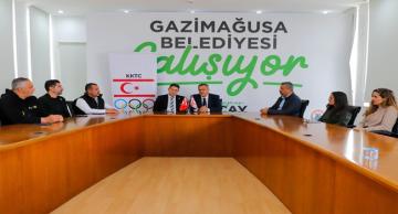 GAZİMAĞUSA’DAKİ CİMNASTİK SALONU EKSİKLİĞİ GİDERİLİYOR