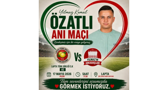 Yılmaz Kemal Özatlı, Anı Maçıyla Anılacak