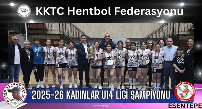 ÖZGÜN ATAKAN KIZLAR LİGİ’NDE ŞAMPİYON ESENTEPE