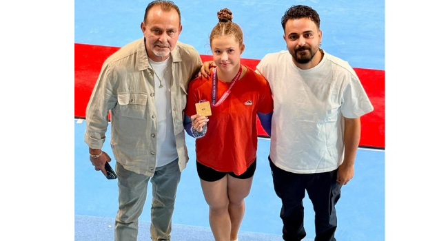 CİMNASTİKTE İLK TÜRKİYE ŞAMPİYONLUĞUMUZ KALERİA’DAN