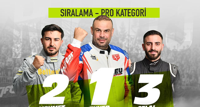 PRO KATEGORİSİNDE HASKASAP LİDER