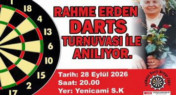 DARTLAR RAHME ERDEM ANISINA ATILACAK