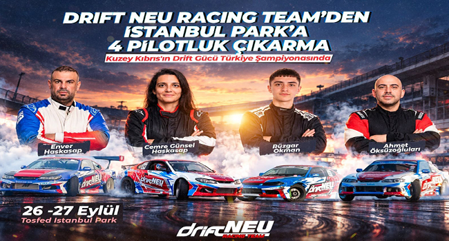 DRİFT NEU, 4 PİLOT – TEK TAKIM, İSTANBUL PARK’TA